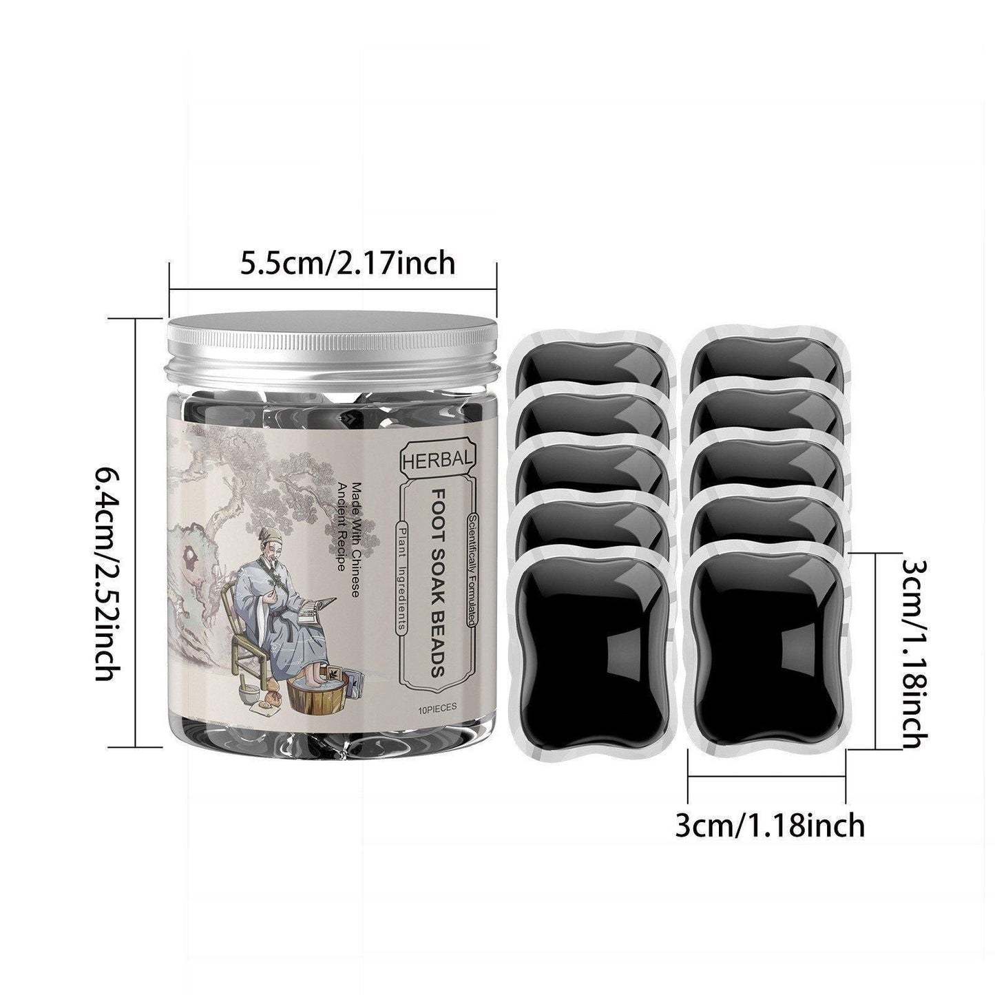 Herbal Foot Soaking Beads |🔥PACK OF 10 PCS🔥