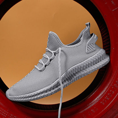 Men's Light Weight Casual Shoes - Grey